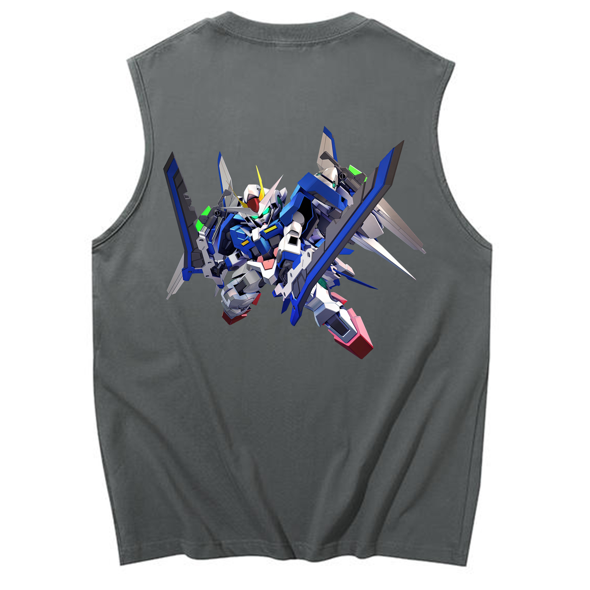 （画像用） 機動戦士ガンダム Mobile Suit Gundam コットン100％タンクトップ（背面プリント）